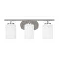 3 Light 20" Wide Bathroom Vanity Light - Chrome