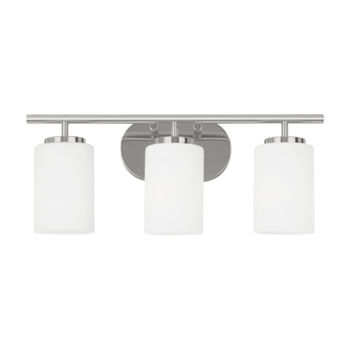 3 Light 20" Wide Bathroom Vanity Light - Chrome