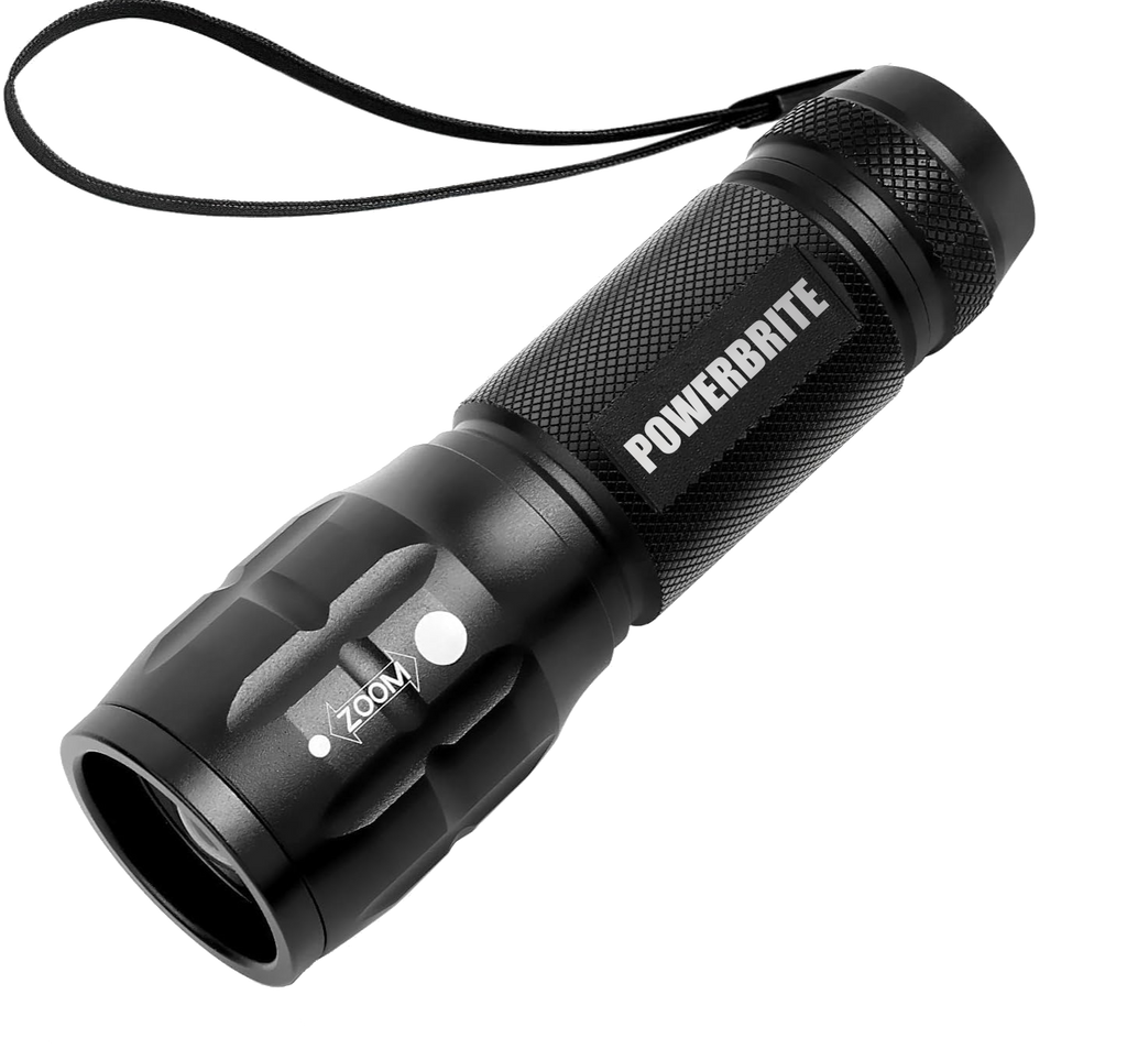 High Lumens, Small Flashlight, Waterproof, Adjustable Focus for Outdoor, Emergency, Tactical & Camping Accessories